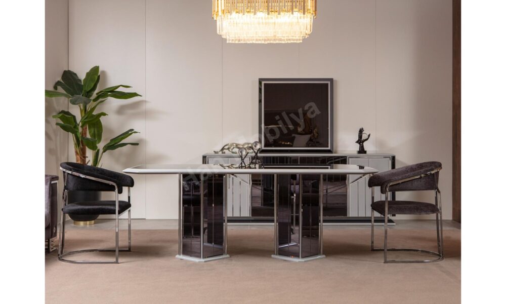 Leon Silver Yemek Odası Han Mobilya