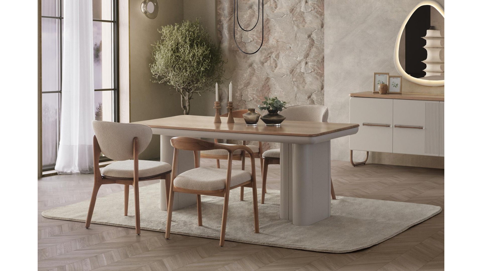 Lotus Yemek Odası Han Mobilya Lotus Yemek Odası Han Mobilya