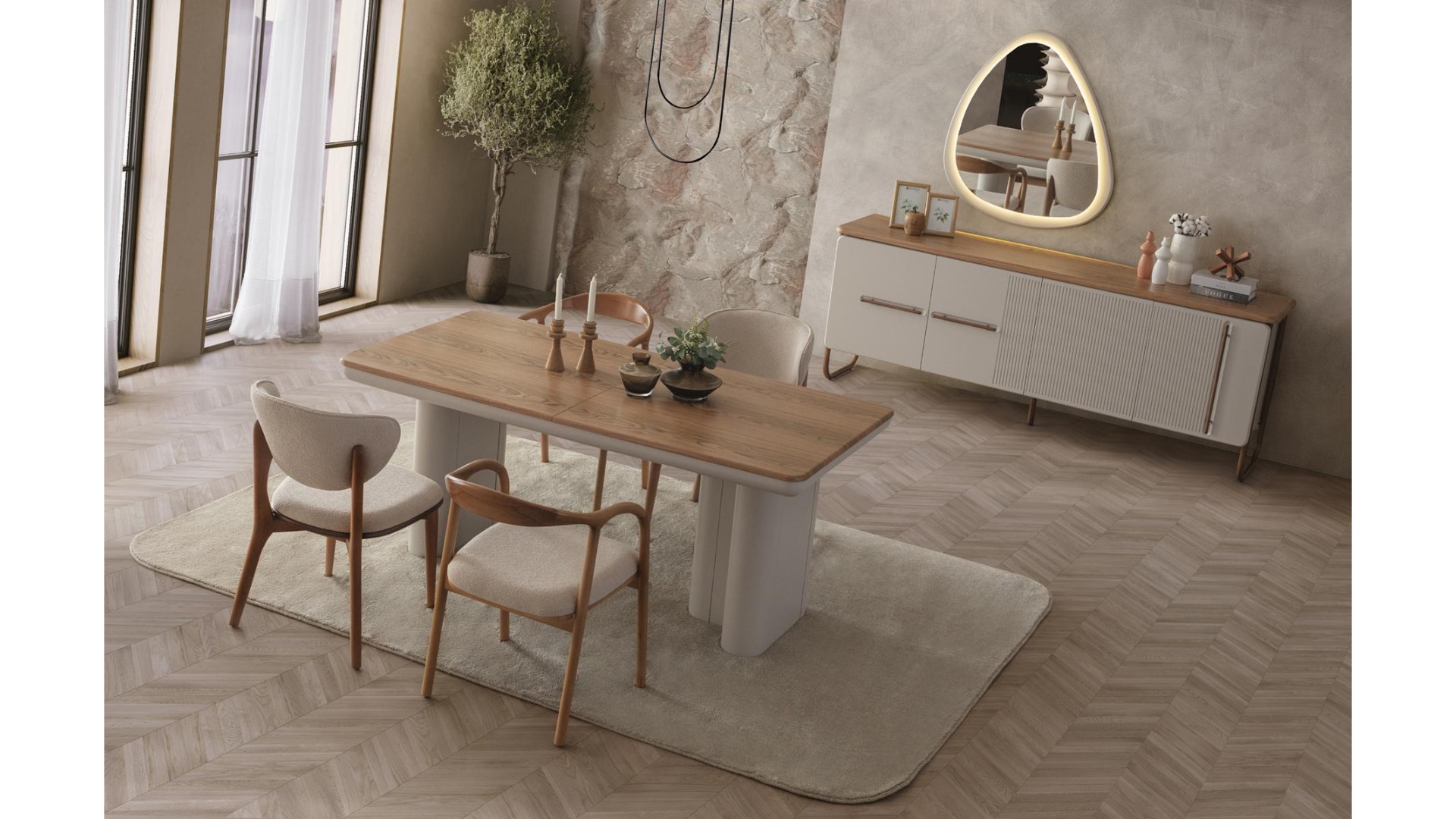 Lotus Yemek Odası Han Mobilya Lotus Yemek Odası Han Mobilya