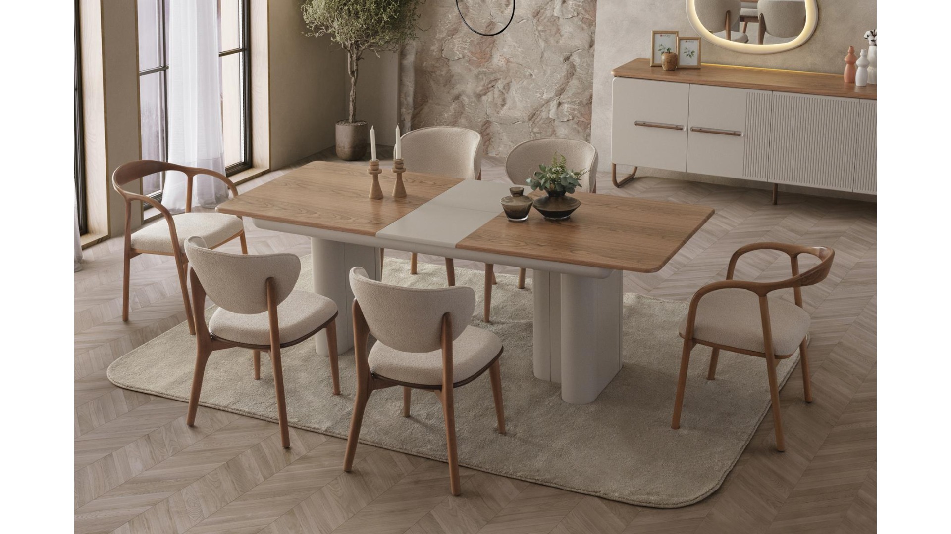 Lotus Yemek Odası Han Mobilya Lotus Yemek Odası Han Mobilya