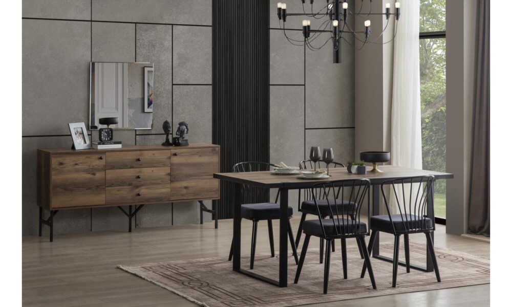 Star Ceviz Yemek Odası Han Mobilya