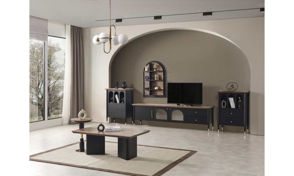 Yıldız Siyah Tv Ünitesi Han Mobilya