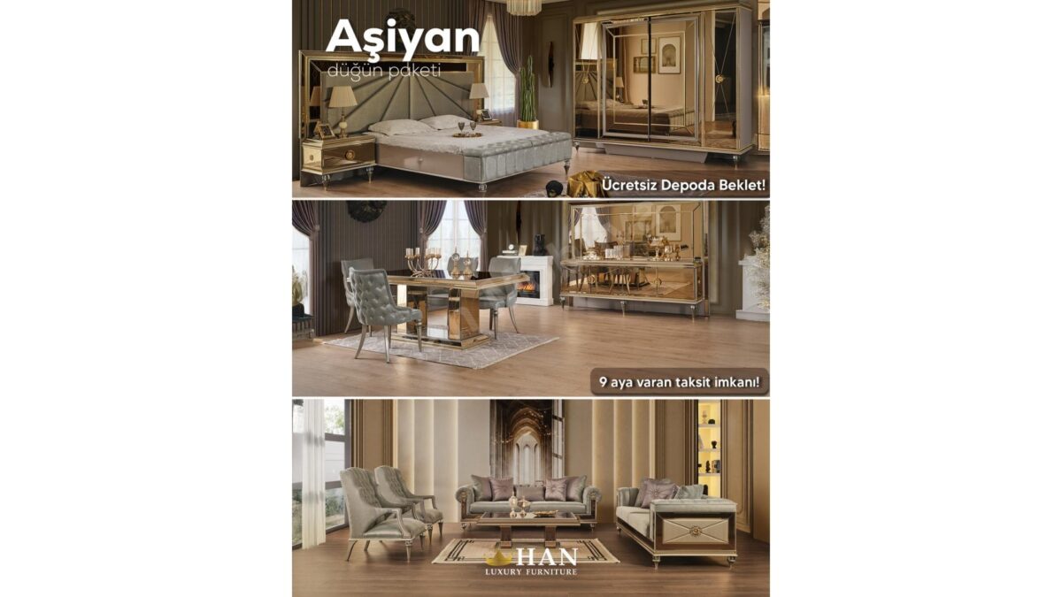 Aşiyan Düğün Paketi Han Mobilya