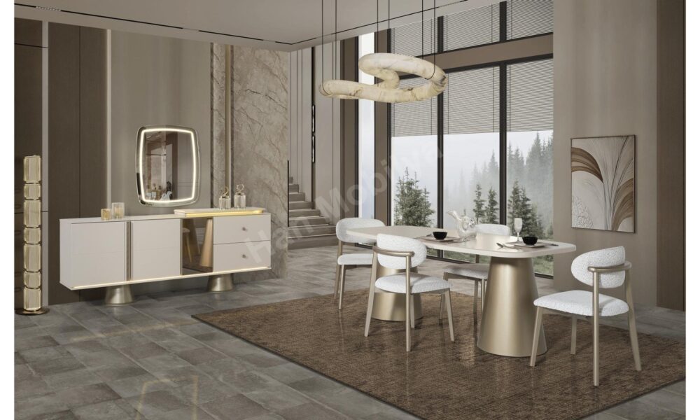 Dolce Yemek Odası Takımı Han Mobilya