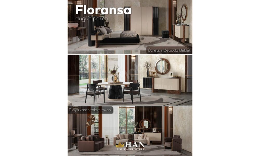Floransa Düğün Paketi Han Mobilya