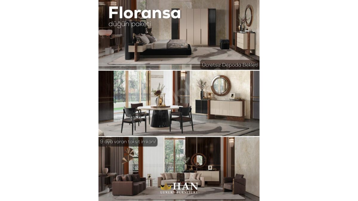 Floransa Düğün Paketi Han Mobilya