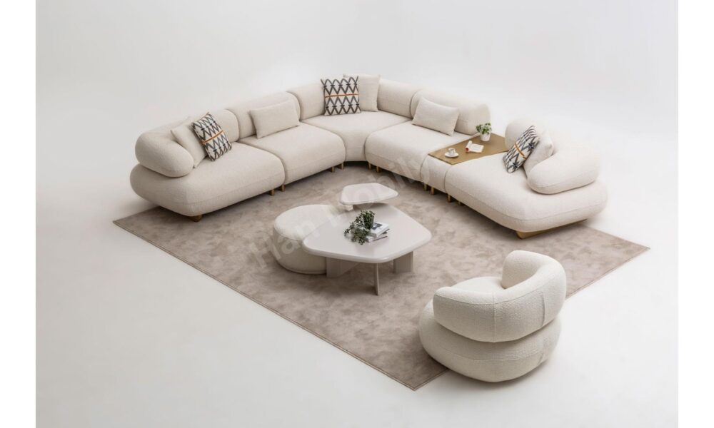 Glamour Köşe Koltuk Takımı Han Mobilya