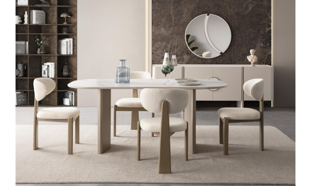 Lusso Mermer Yemek Odası Han Mobilya