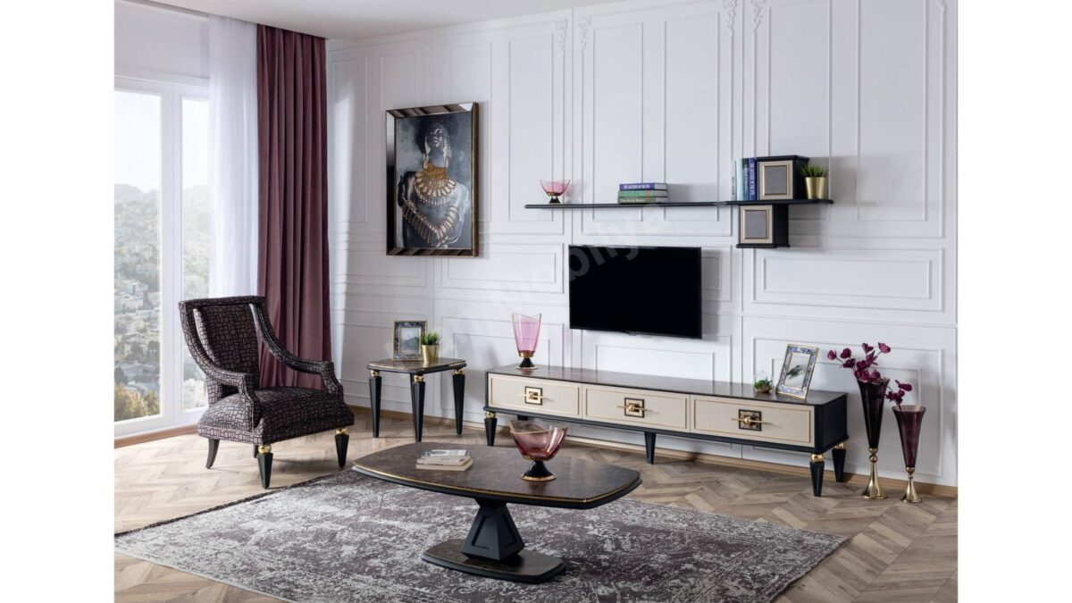 Lüx Gold Tv Ünitesi Han Mobilya