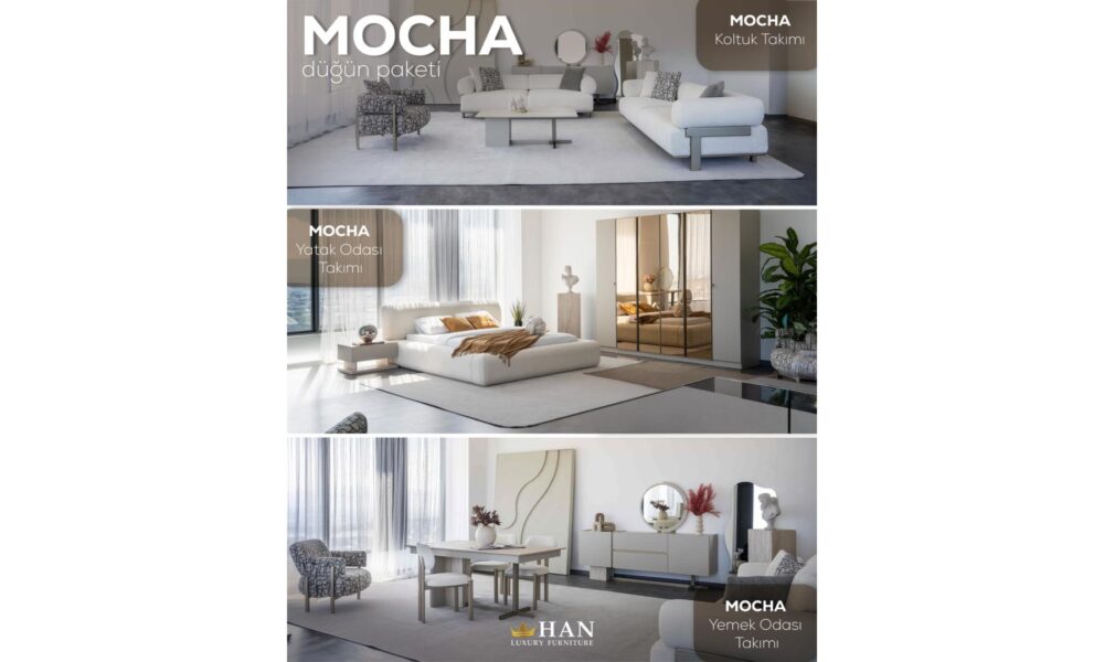 Mocha Düğün Paketi Han Mobilya
