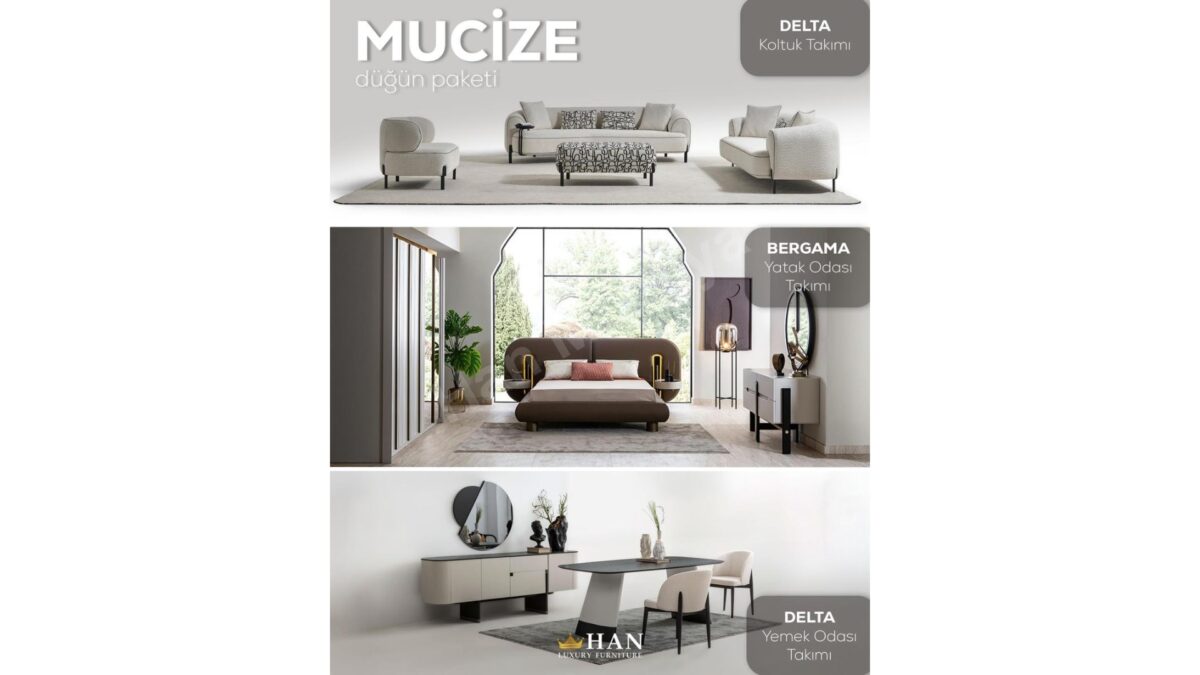Mucize Düğün Paketi Han Mobilya