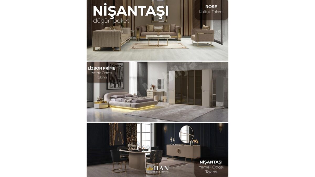 Nişantaşı Düğün Paketi Han Mobilya