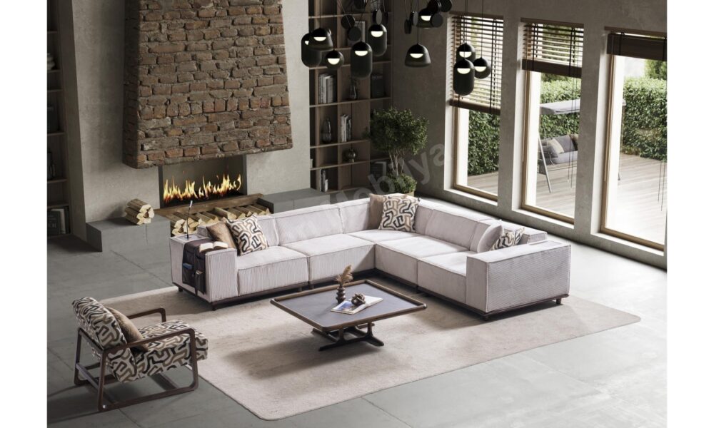 Puffy Köşe Koltuk Takımı Han Mobilya