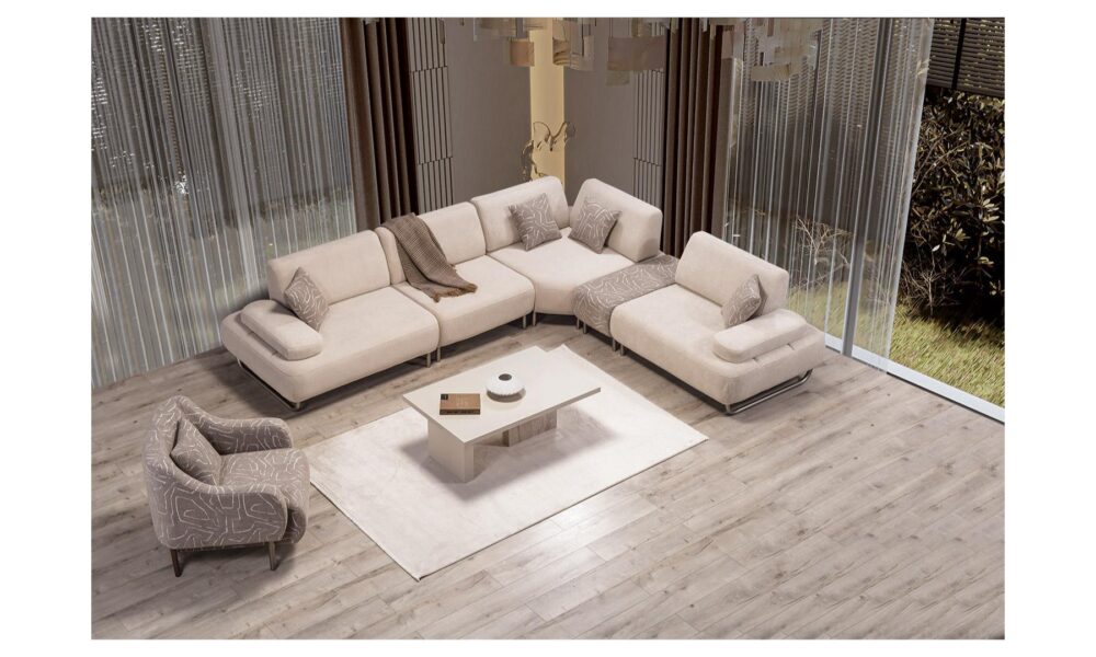 Tress Köşe Koltuk Takımı Han Mobilya