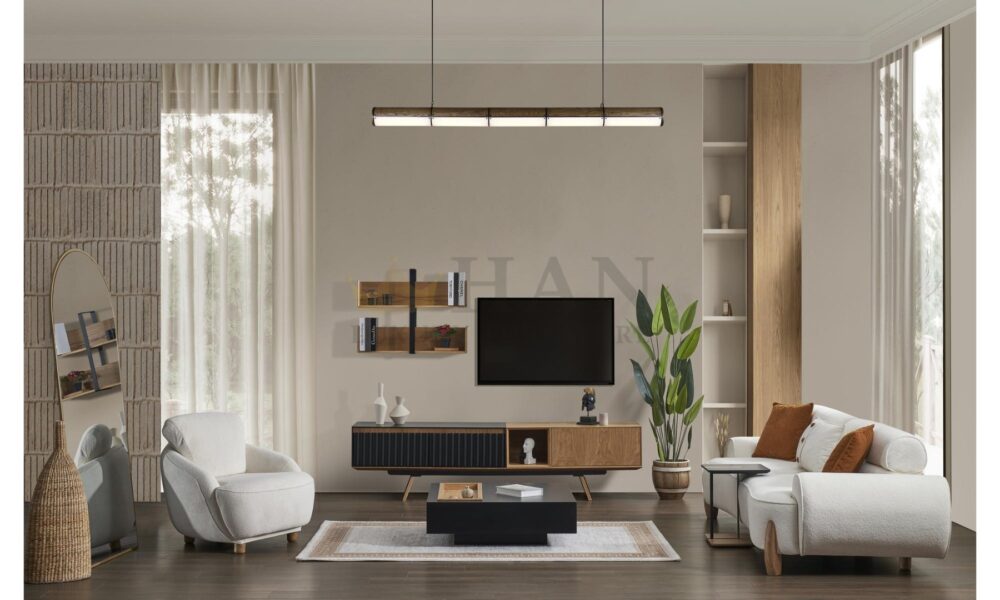 City Siyah Tv Ünitesi Han Mobilya