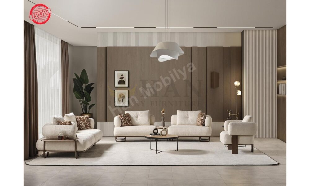 Cream Düğün Paketi Han Mobilya