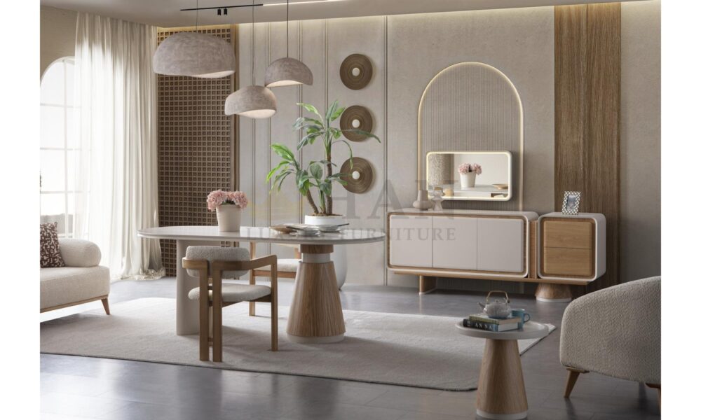Latte Yemek Odası Han Mobilya