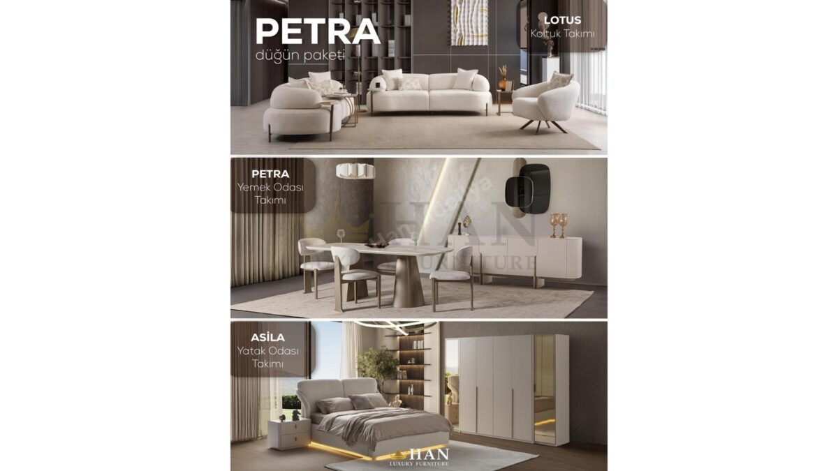 Petra Düğün Paketi Han Mobilya