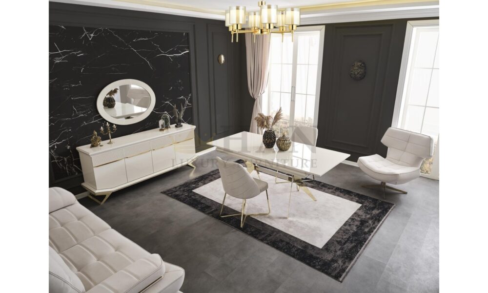 Angel Gold Yemek Odası Han Mobilya