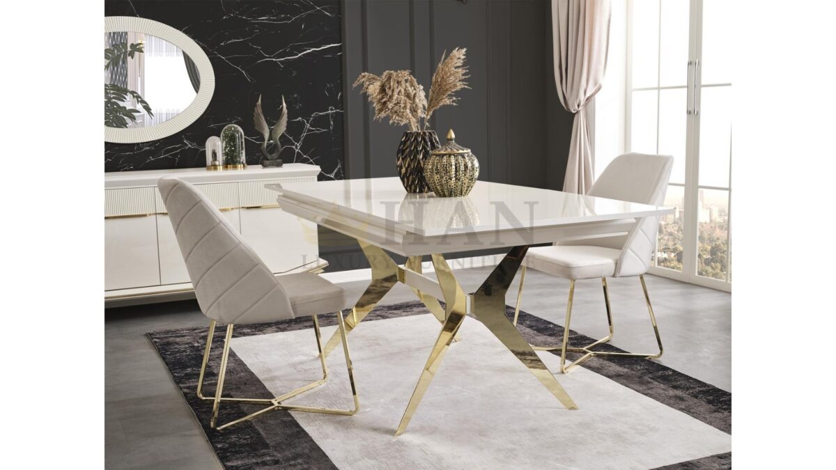 Angel Gold Yemek Odası Han Mobilya