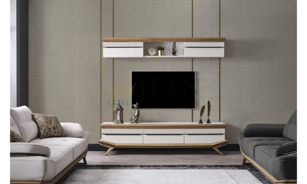 Elize Ahşap Tv Ünitesi Han Mobilya