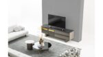 Inox Tv Ünitesi Han Mobilya