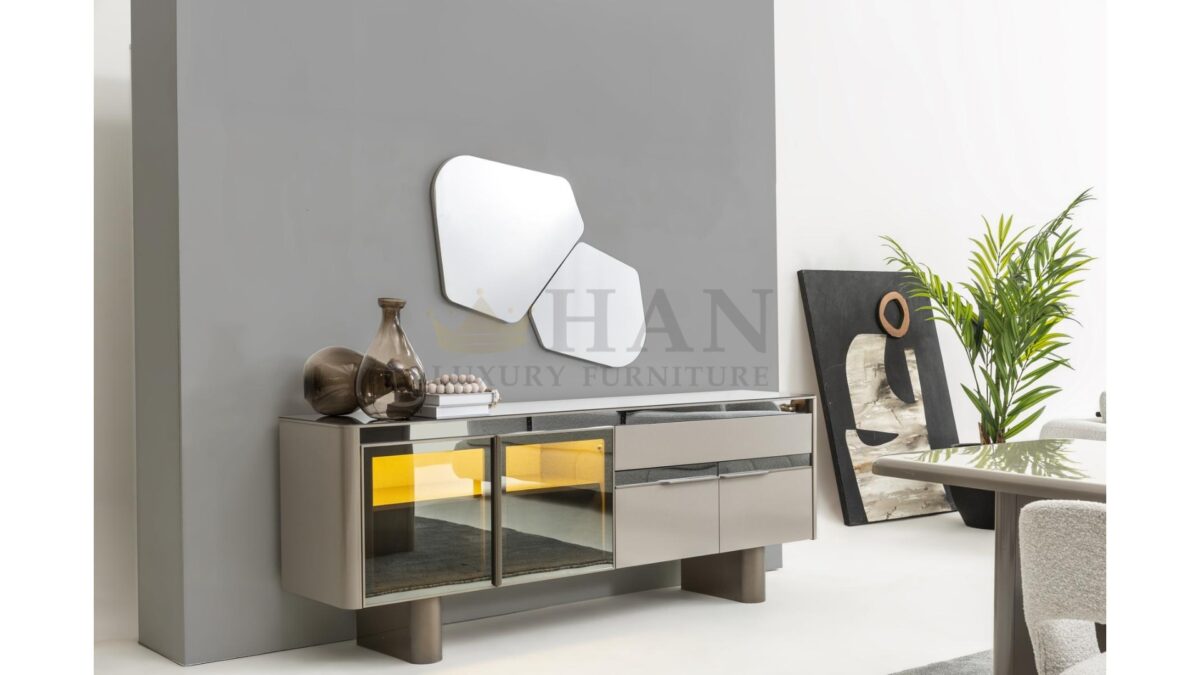 Inox Yemek Odası Han Mobilya