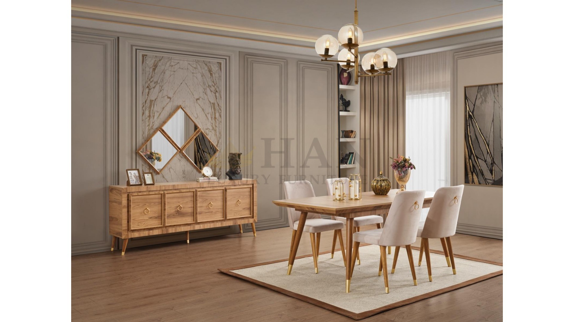 Pablo Yemek Odası Han Mobilya Pablo Yemek Odası Han Mobilya