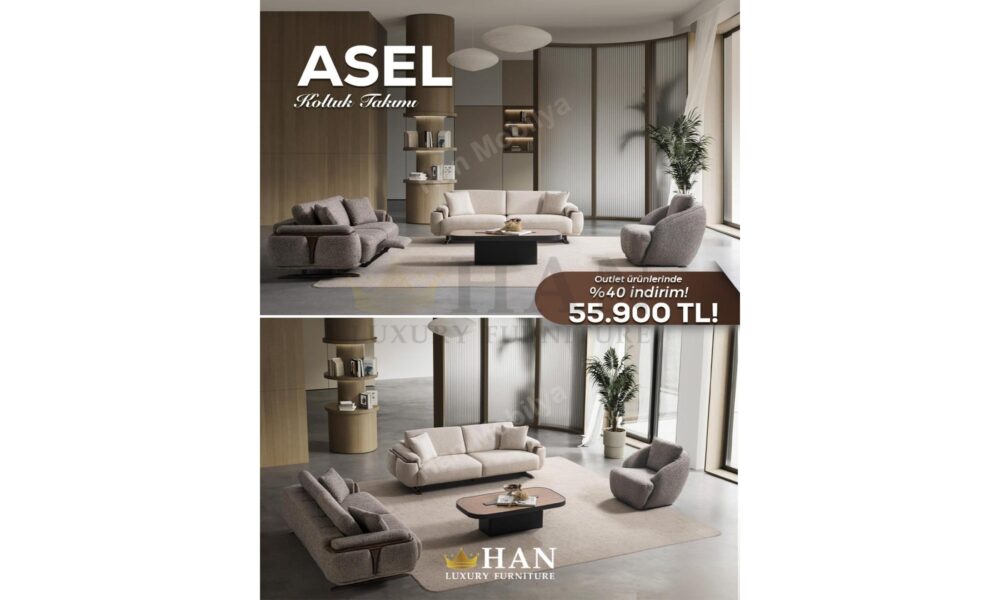 Asel Koltuk Takımı Han Mobilya