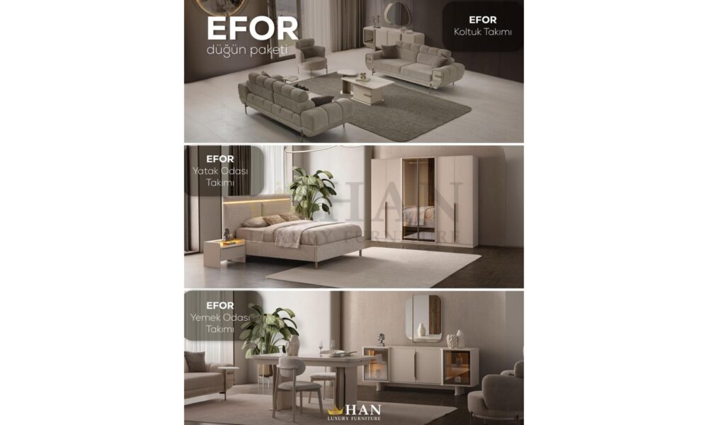 Efor Düğün Paketi Han Mobilya