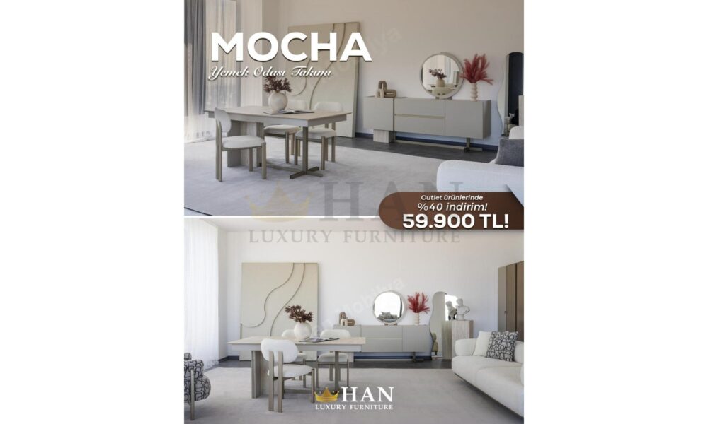 Mocha Yemek Odası Han Mobilya