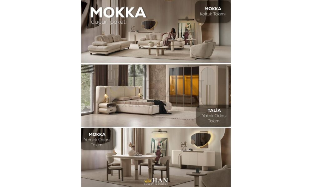 Mokka Düğün Paketi Han Mobilya