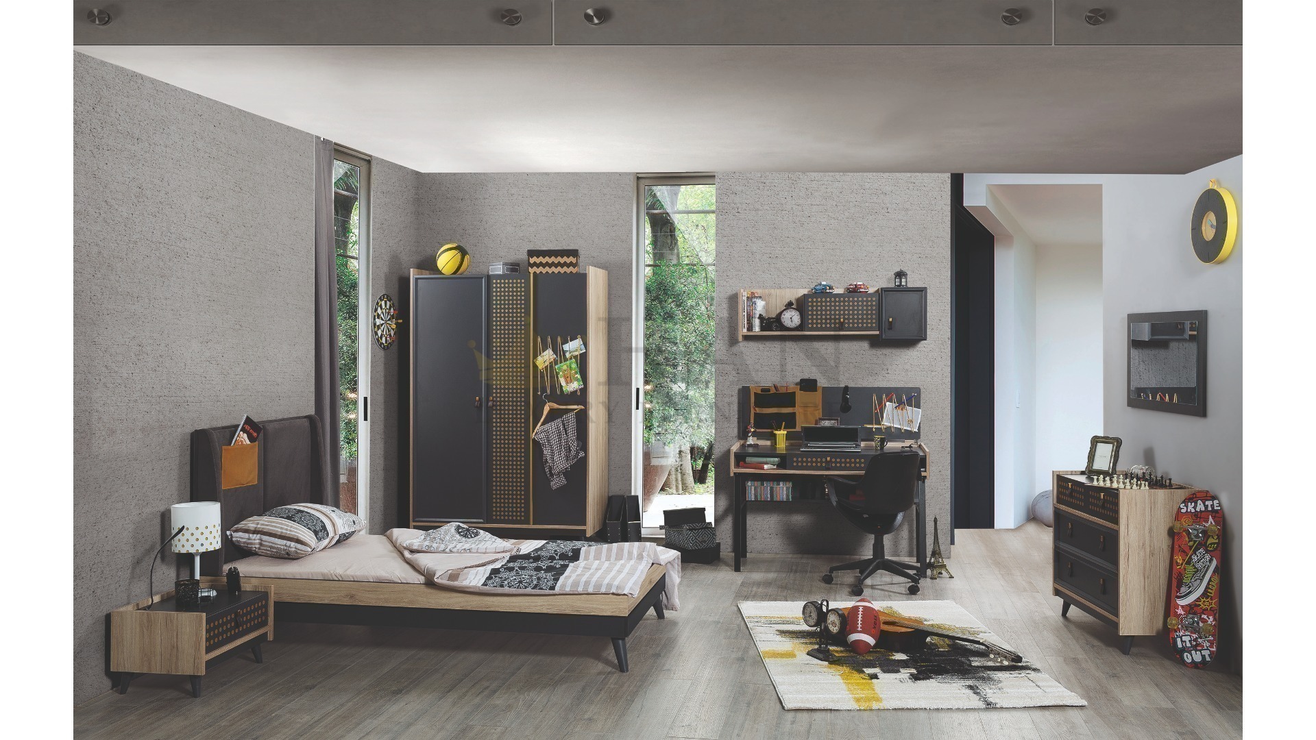 Dark Point Genç Odası Han Mobilya Dark Point Genç Odası Han Mobilya