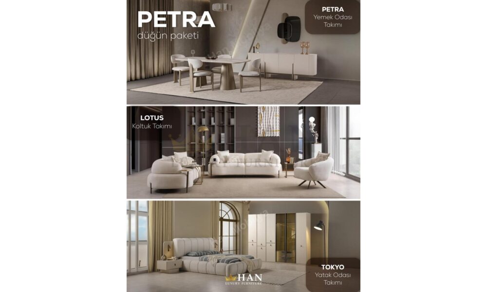 Petra Düğün Paketi Han Mobilya