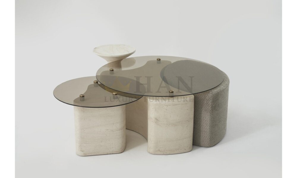 Pietra Sehpa Seti Han Mobilya