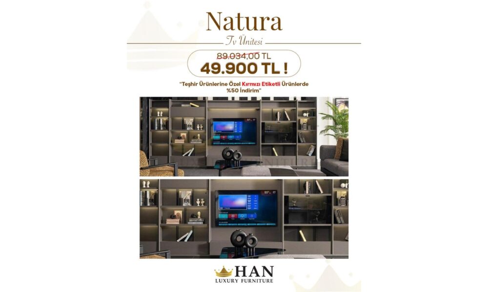 Natura Tv Ünitesi Han Mobilya