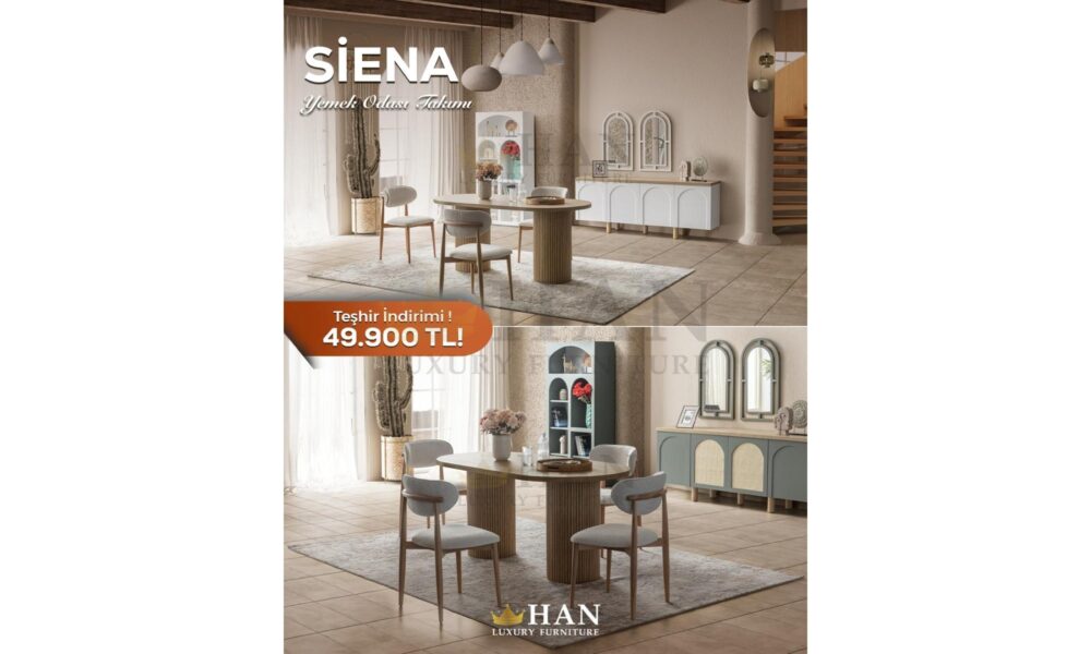 Siena Yemek Odası Han Mobilya