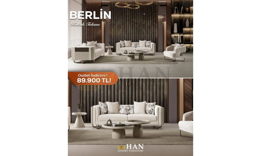 Berlin Koltuk Takımı Han Mobilya