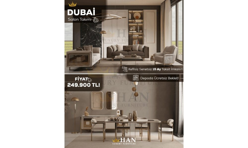 Dubai Salon Takımı Han Mobilya