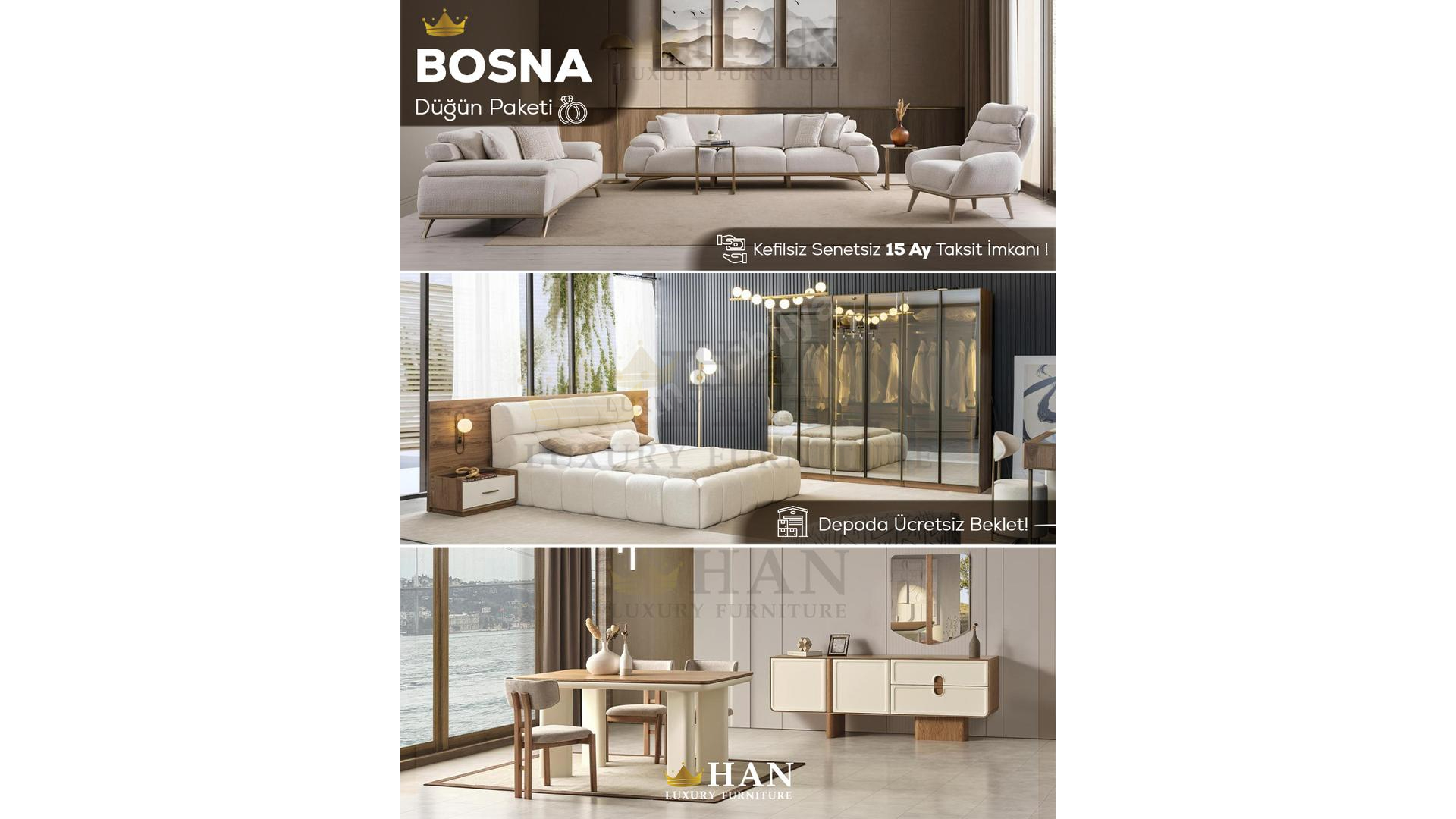 Bosna Düğün Paketi Han Mobilya Bosna Düğün Paketi Han Mobilya