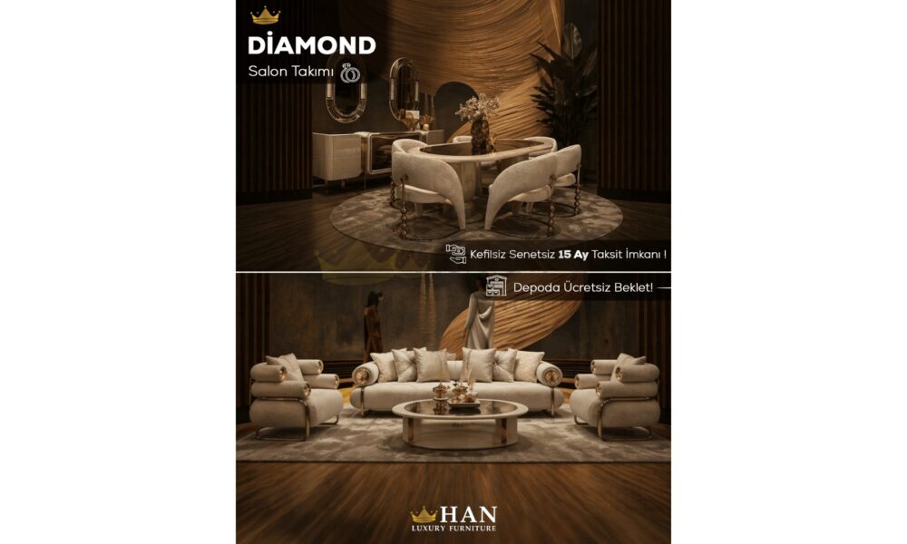 Diamond Salon Takımı Han Mobilya