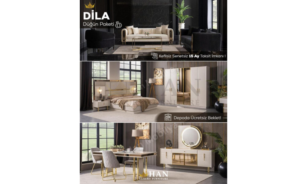 Dila Düğün Paketi Han Mobilya
