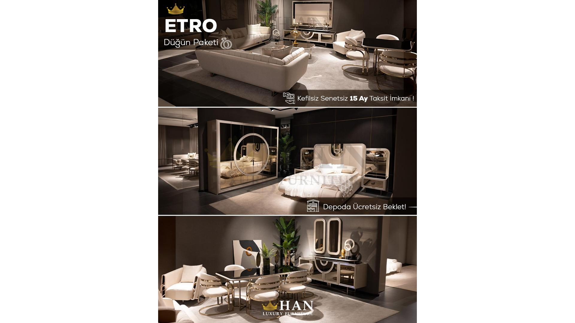 Etro Düğün Paketi Han Mobilya Etro Düğün Paketi Han Mobilya