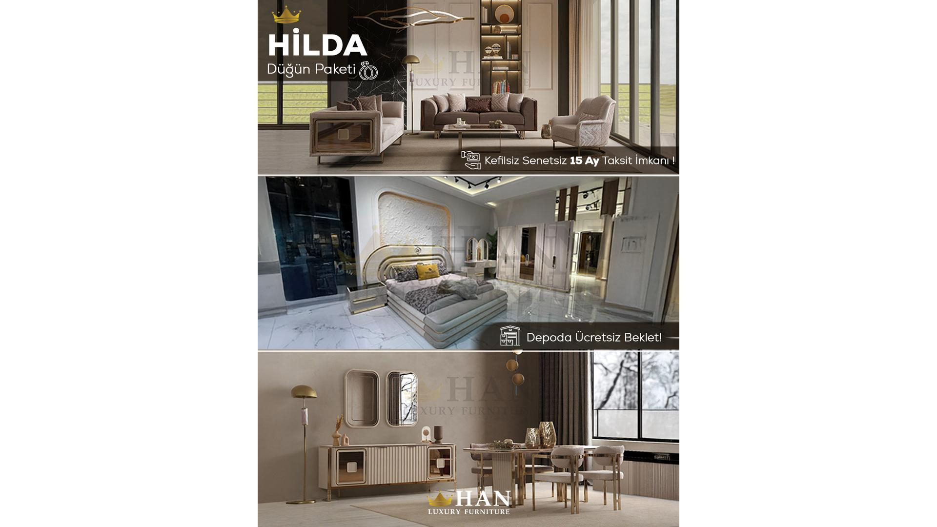 Hilda Düğün Paketi Han Mobilya Hilda Düğün Paketi Han Mobilya