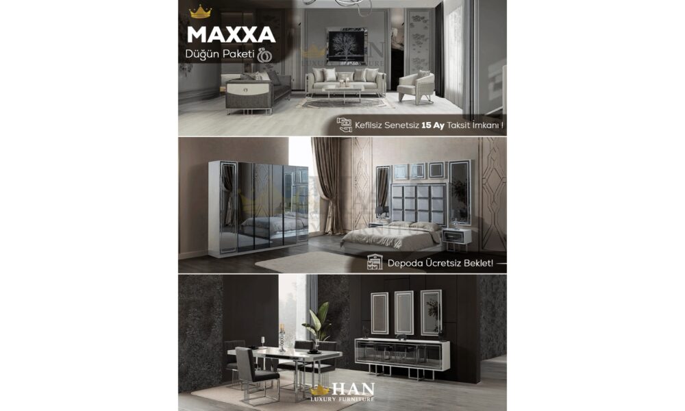 Maxxa Düğün Paketi Han Mobilya