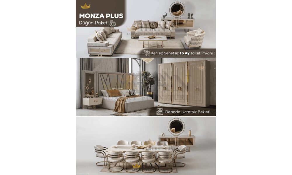 Monza Plus Düğün Paketi Han Mobilya