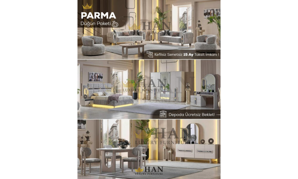 Parma Düğün Paketi Han Mobilya
