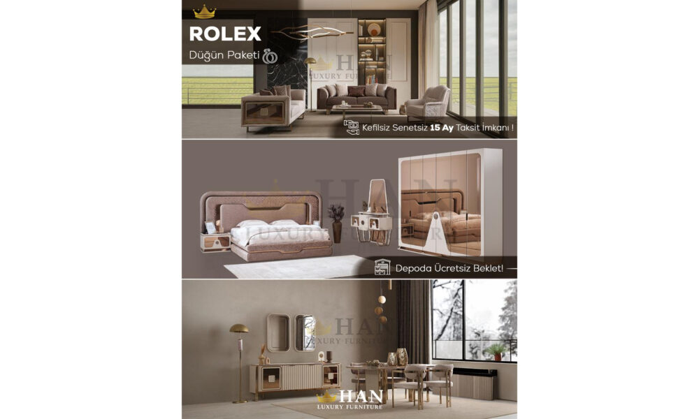 Rolex Düğün Paketi Han Mobilya