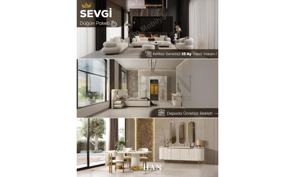 Sevgi Düğün Paketi Han Mobilya