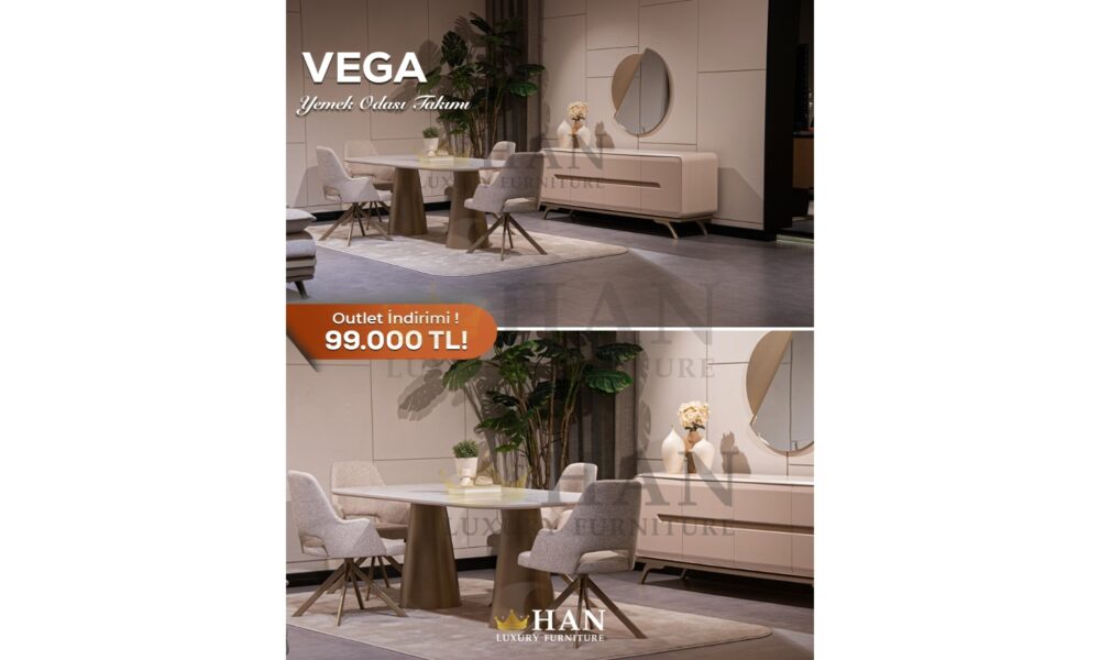Vega Yemek Odası Han Mobilya